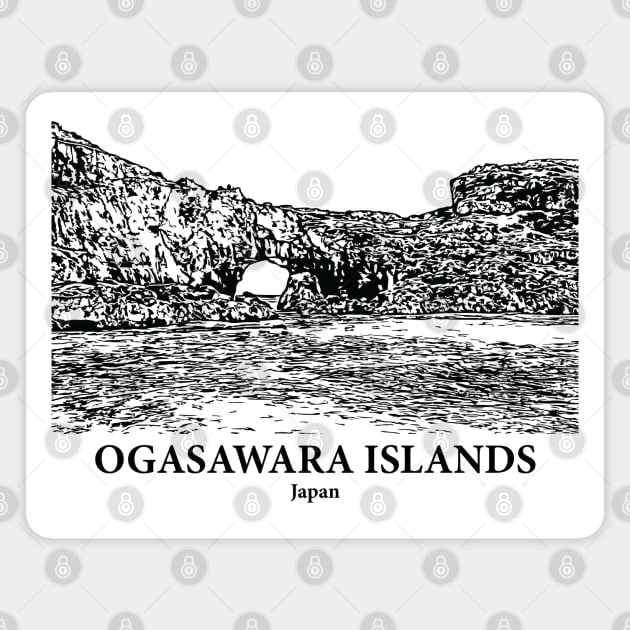 Ogasawara Islands - Japan Magnet by Lakeric